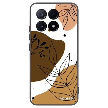 Picasee Μαύρη θήκη σιλικόνης για Xiaomi Poco X6 Pro - Boho style