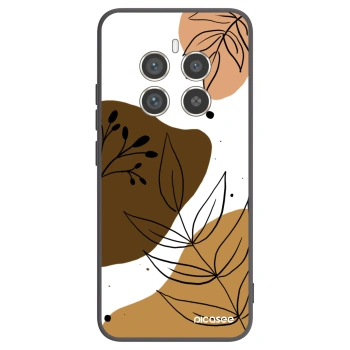 Picasee Μαύρη θήκη σιλικόνης για Realme 12 Pro 5G - Boho style