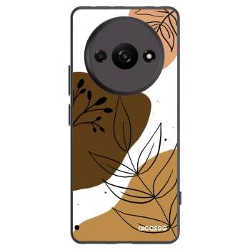 Picasee Μαύρη θήκη σιλικόνης για Xiaomi Redmi A3 - Boho style