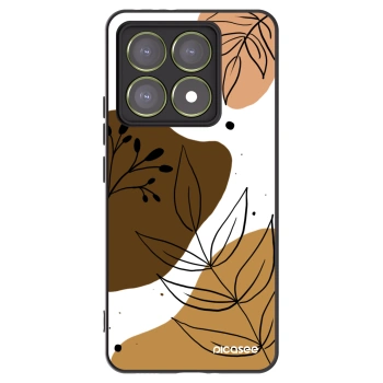 Picasee Μαύρη θήκη σιλικόνης για Xiaomi 14T - Boho style