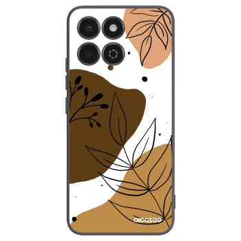 Picasee Μαύρη θήκη σιλικόνης για Honor 200 Smart 5G - Boho style