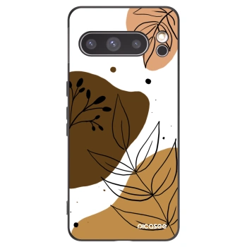 Picasee Μαύρη θήκη σιλικόνης για Google Pixel 8 Pro - Boho style