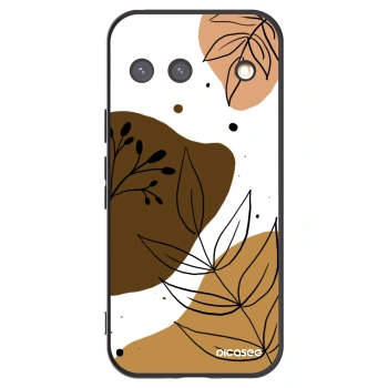 Picasee Μαύρη θήκη σιλικόνης για Google Pixel 9 - Boho style