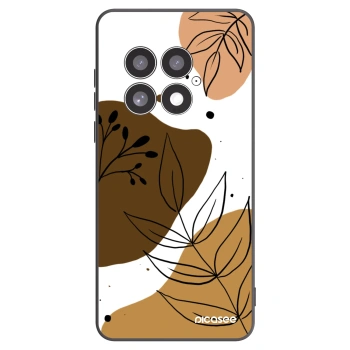 Picasee Μαύρη θήκη σιλικόνης για OnePlus 13 5G - Boho style