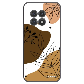 Picasee Μαύρη θήκη σιλικόνης για OnePlus 13R 5G - Boho style