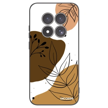 Picasee Μαύρη θήκη σιλικόνης για Xiaomi Redmi Note 15 Pro 4G - Boho style