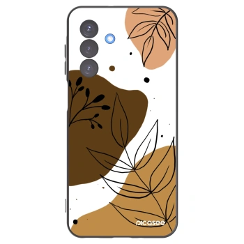 Picasee Μαύρη θήκη σιλικόνης για Samsung Galaxy A17 5G - Boho style