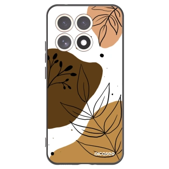 Picasee Μαύρη θήκη σιλικόνης για Xiaomi 15T - Boho style