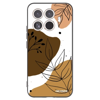 Picasee Μαύρη θήκη σιλικόνης για Xiaomi 15T Pro - Boho style