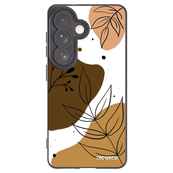 Picasee Μαύρη θήκη σιλικόνης για Samsung Galaxy S26 - Boho style