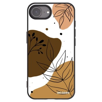 Picasee Μαύρη θήκη σιλικόνης για Apple iPhone 17e - Boho style