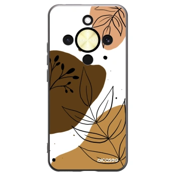 Picasee Μαύρη θήκη σιλικόνης για Honor Magic8 Lite 5G - Boho style