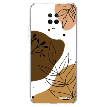 Picasee διαφανής θήκη σιλικόνης Xiaomi Redmi Note 9 Pro - Boho style