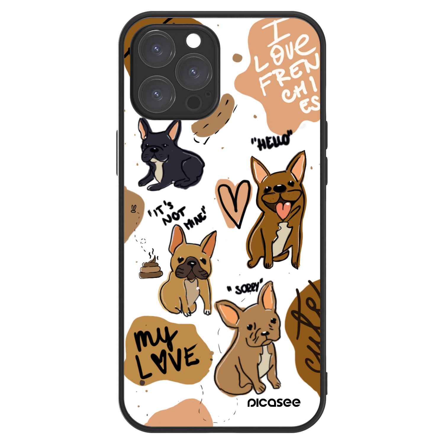 Picasee ULTIMATE CASE για Apple iPhone 12 Pro Max - Frenchies