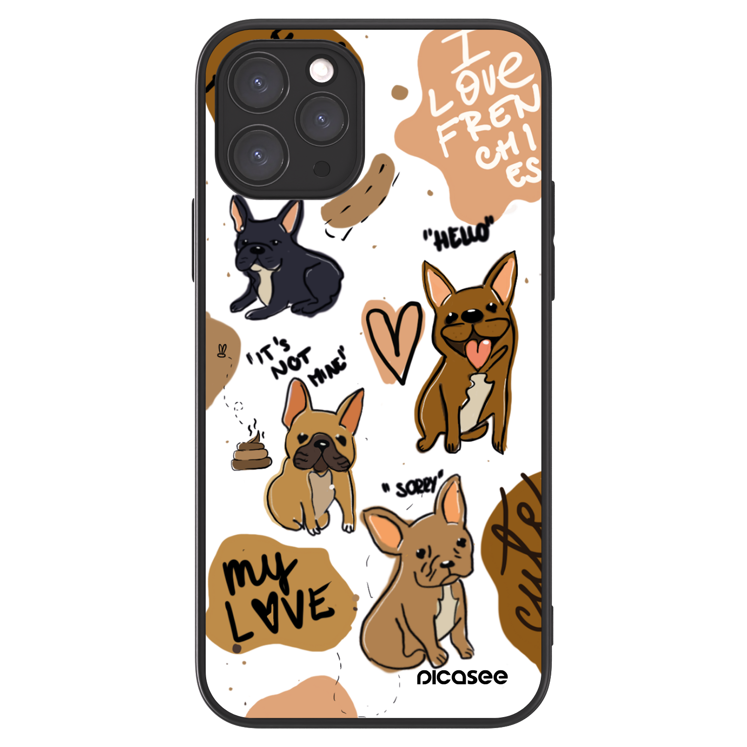 Picasee ULTIMATE CASE για Apple iPhone 11 Pro - Frenchies