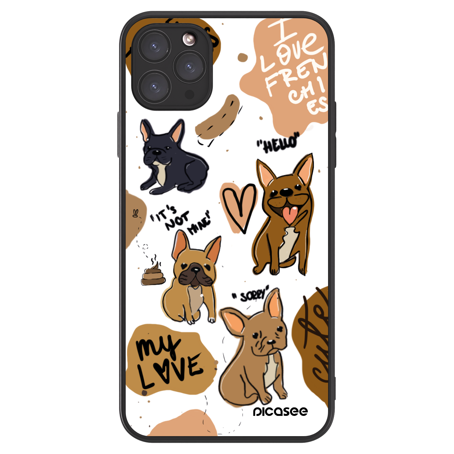 Picasee ULTIMATE CASE για Apple iPhone 11 Pro Max - Frenchies
