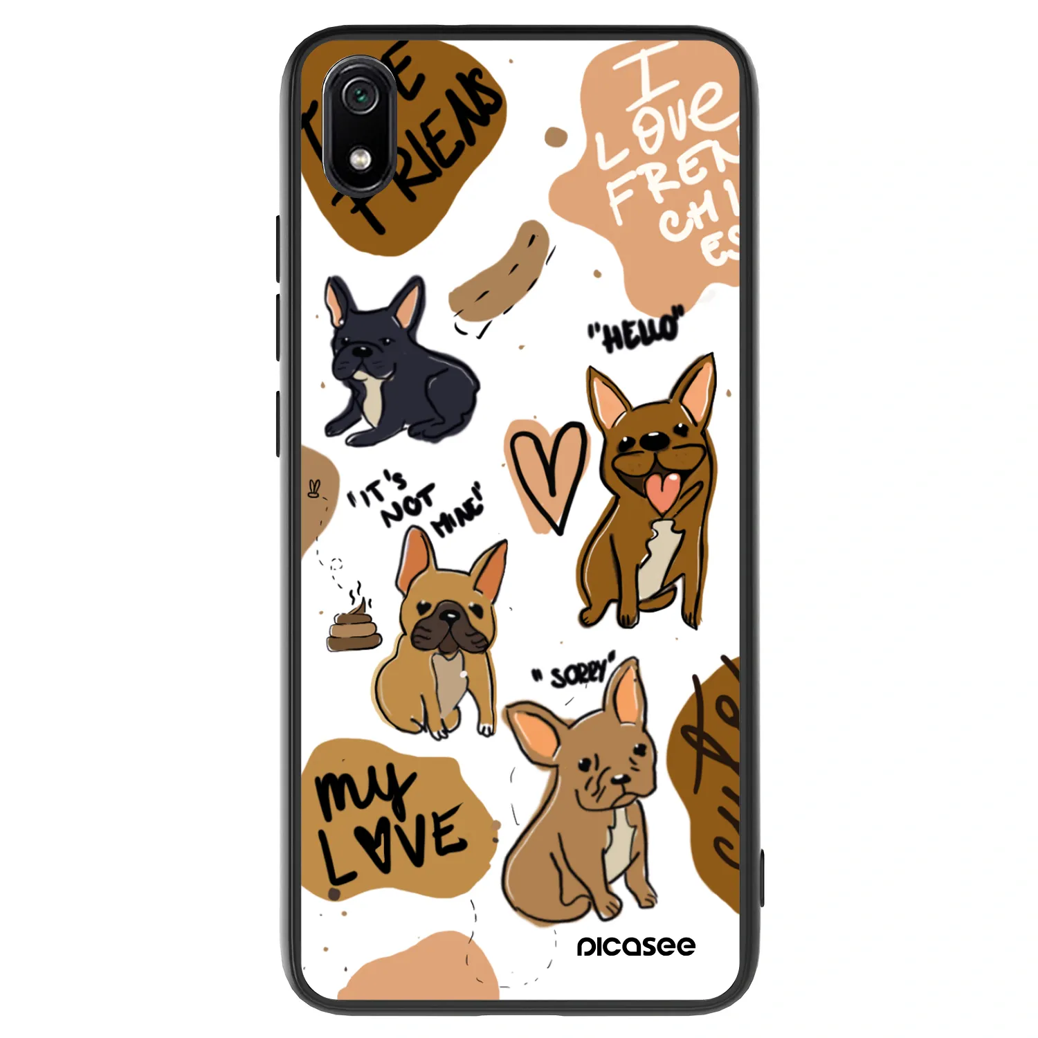 Picasee ULTIMATE CASE για Xiaomi Redmi 7A - Frenchies