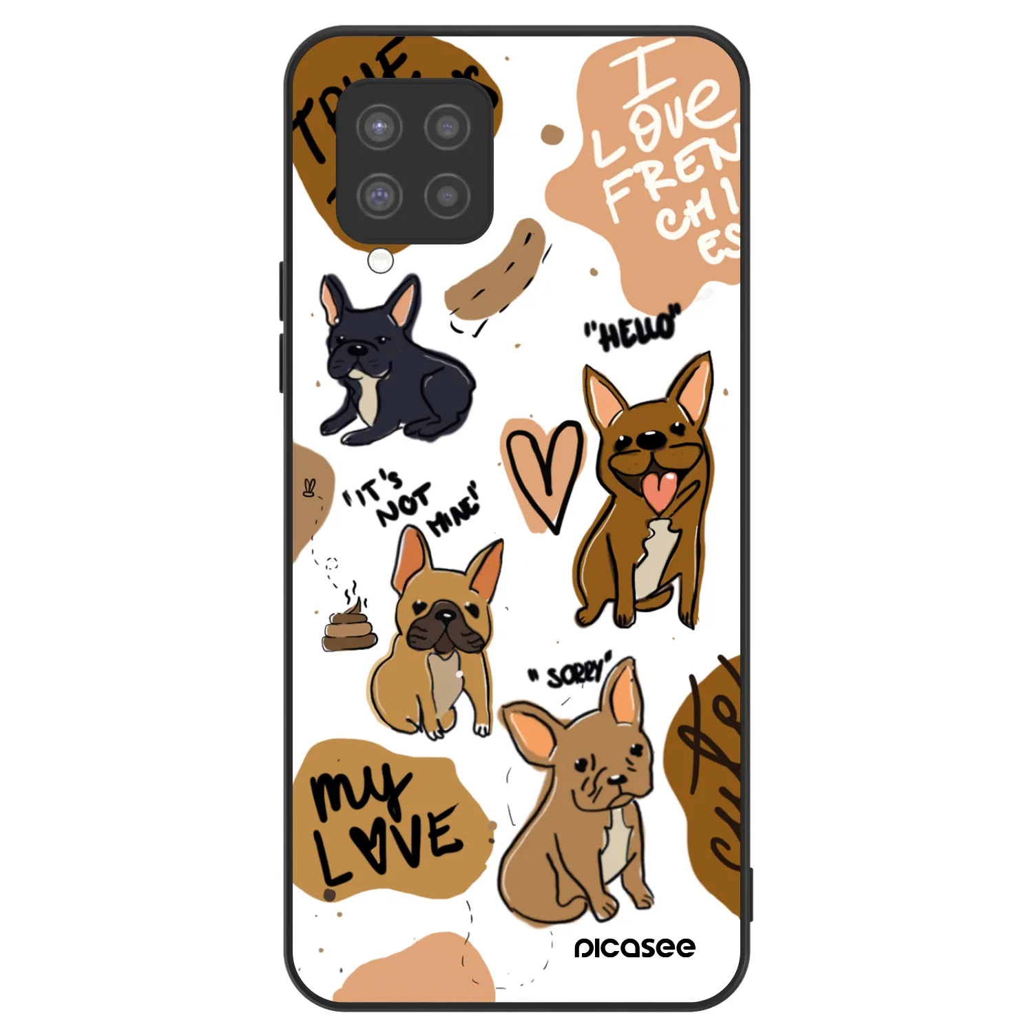 Picasee ULTIMATE CASE για Samsung Galaxy A42 A426B - Frenchies
