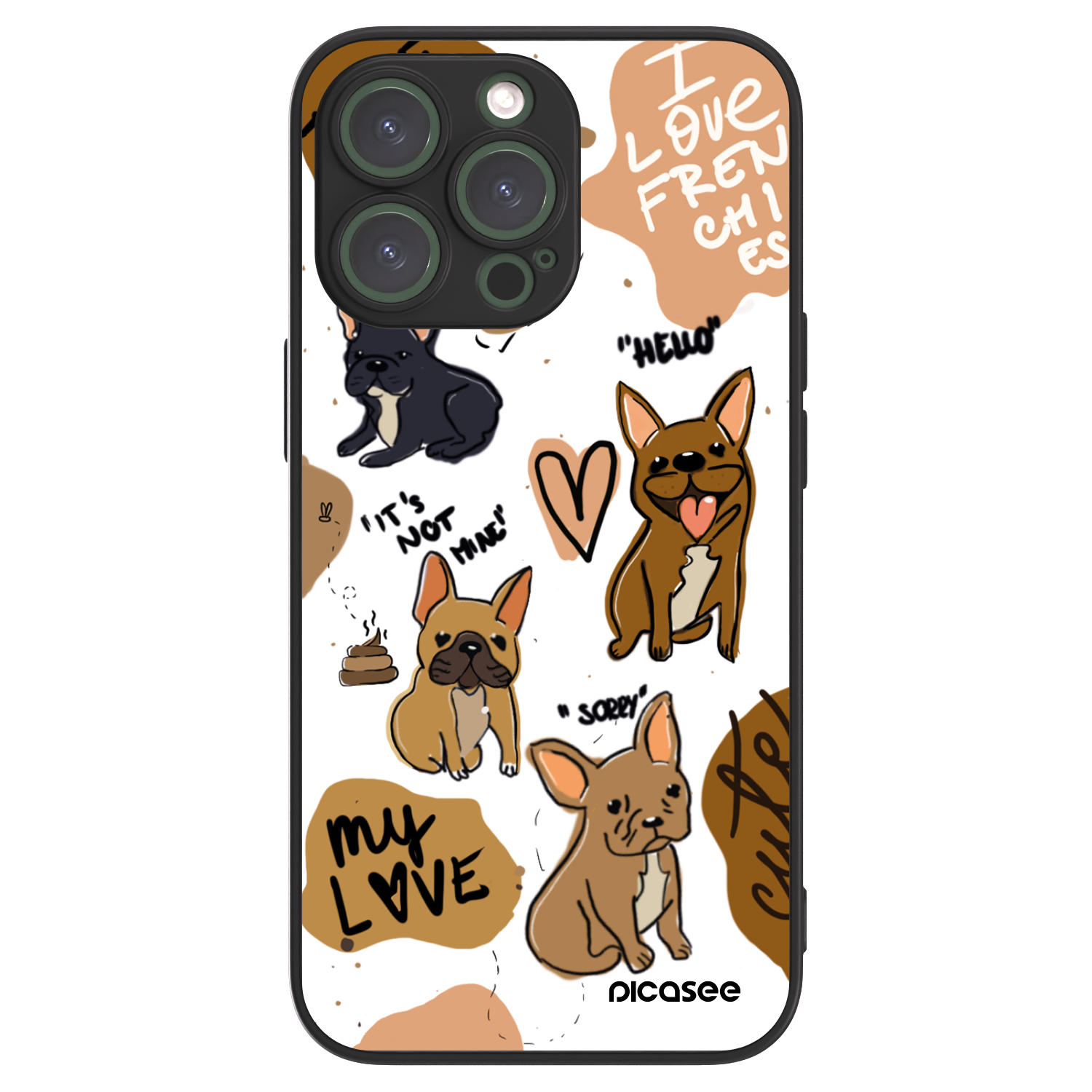 Picasee ULTIMATE CASE για Apple iPhone 13 Pro - Frenchies
