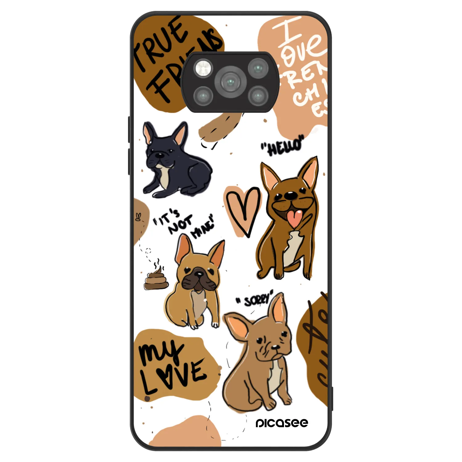 Picasee ULTIMATE CASE για Xiaomi Poco X3 Pro - Frenchies