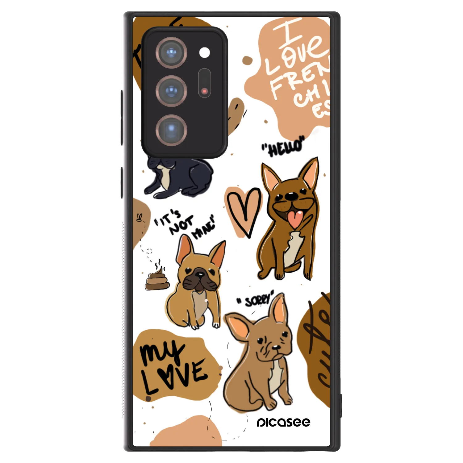 Picasee ULTIMATE CASE για Samsung Galaxy Note 20 Ultra - Frenchies