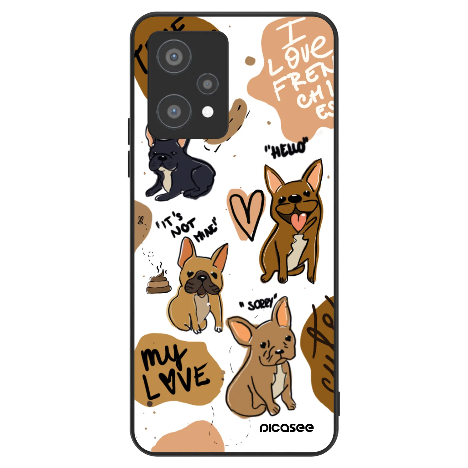 Picasee ULTIMATE CASE για Realme 9 Pro 5G - Frenchies