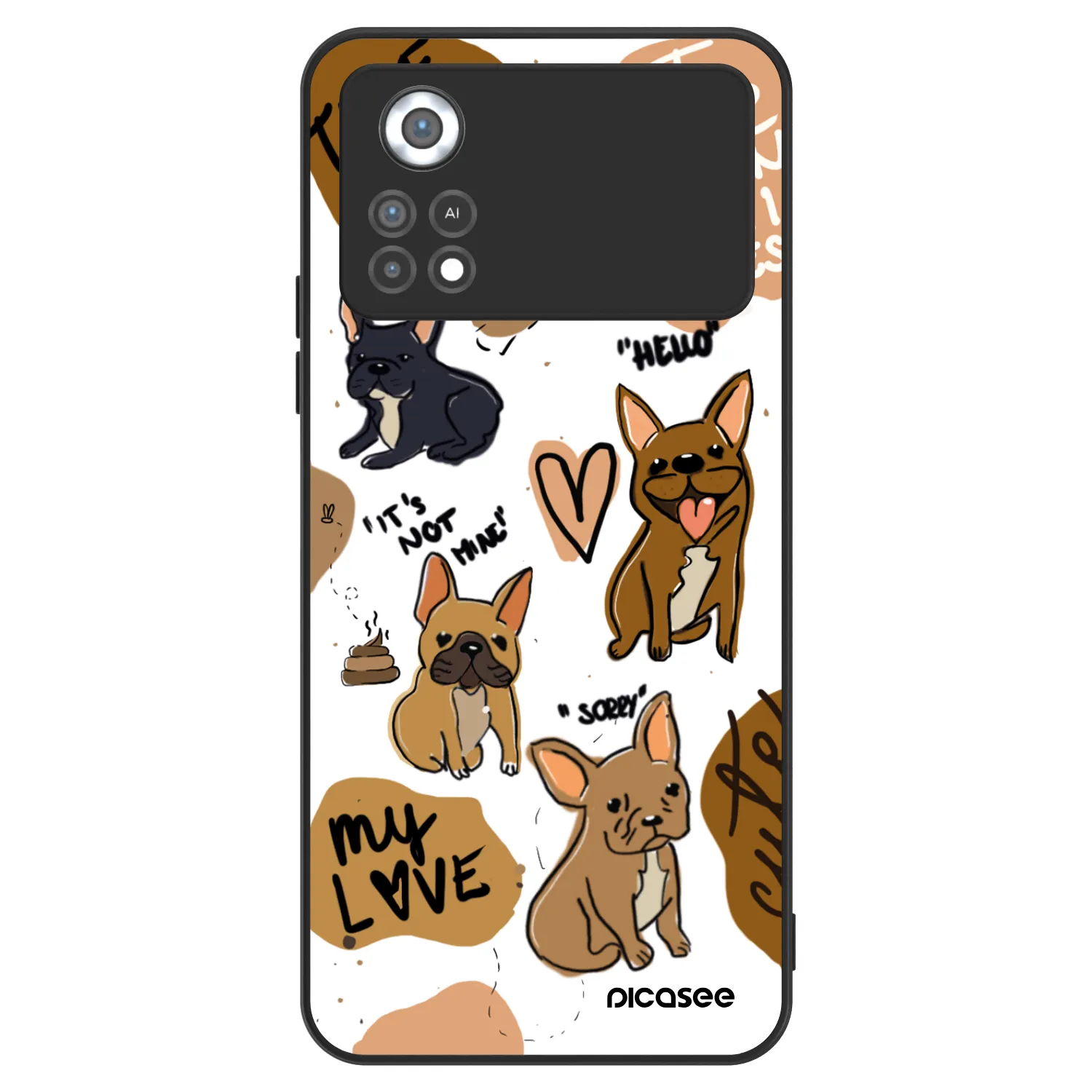 Picasee ULTIMATE CASE για Xiaomi Poco X4 Pro 5G - Frenchies