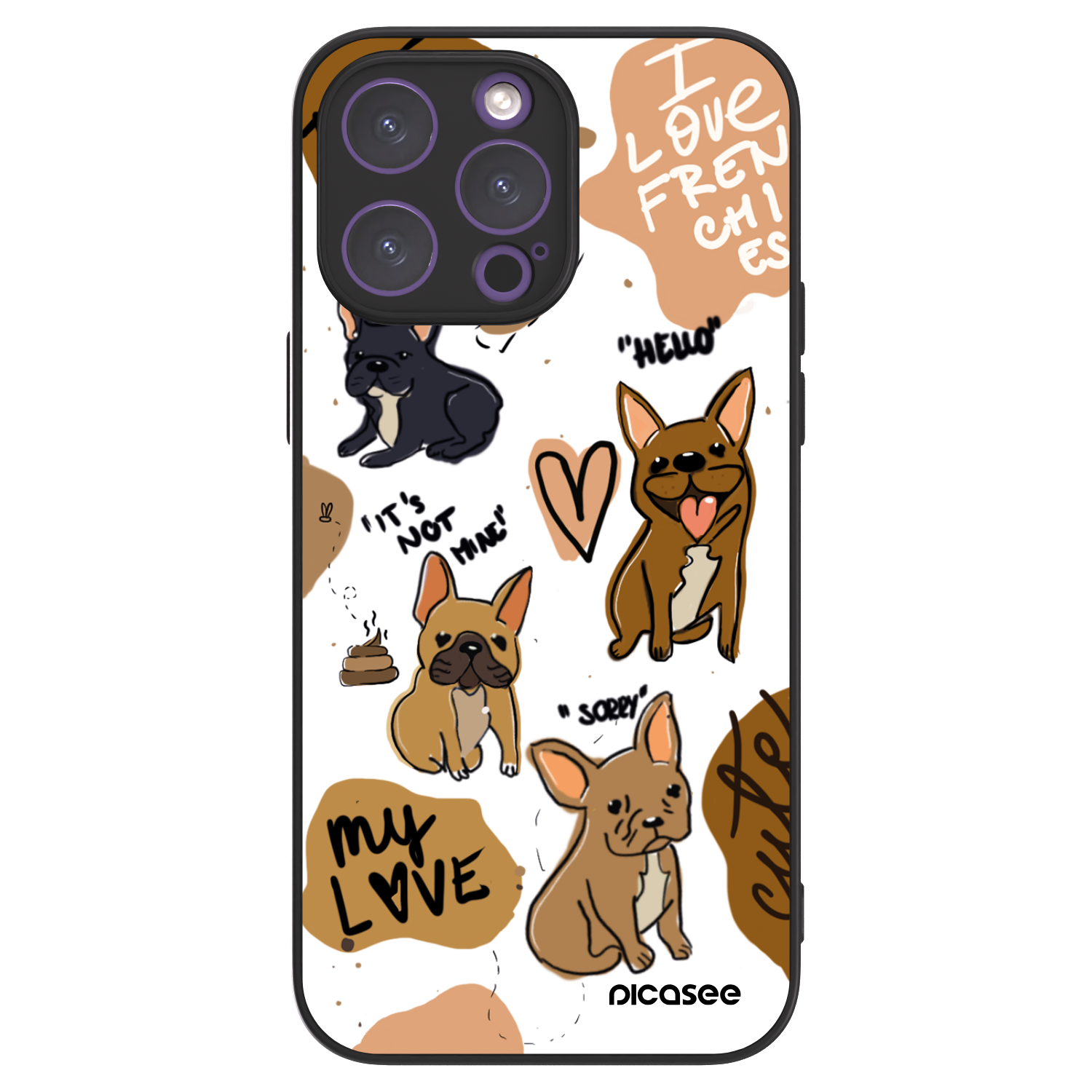 Picasee ULTIMATE CASE για Apple iPhone 14 Pro Max - Frenchies
