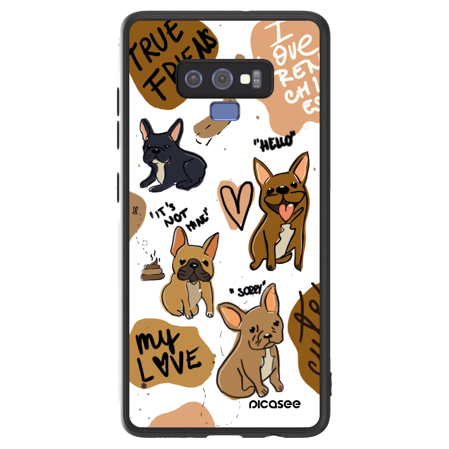 Picasee ULTIMATE CASE για Samsung Galaxy Note 9 N960F - Frenchies