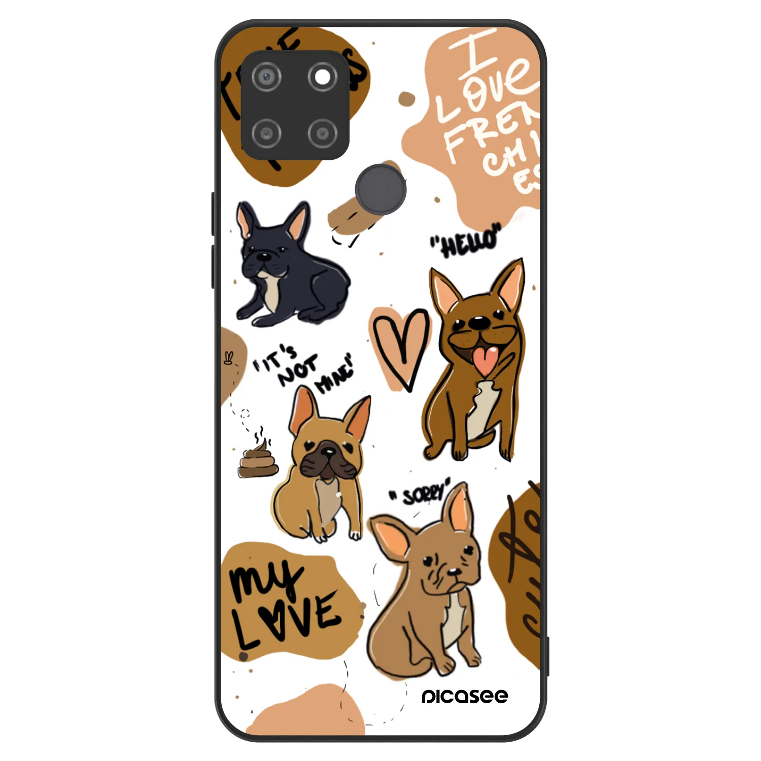 Picasee ULTIMATE CASE για Realme C21Y - Frenchies
