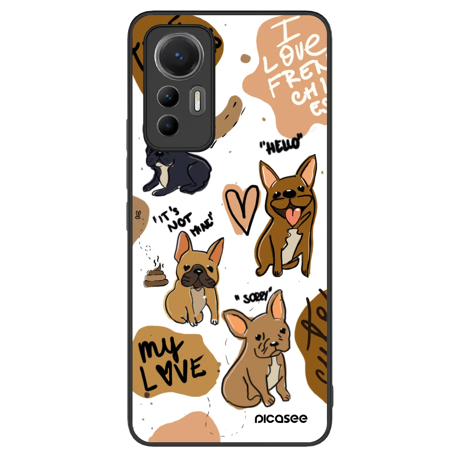 Picasee ULTIMATE CASE για Xiaomi 12 Lite - Frenchies