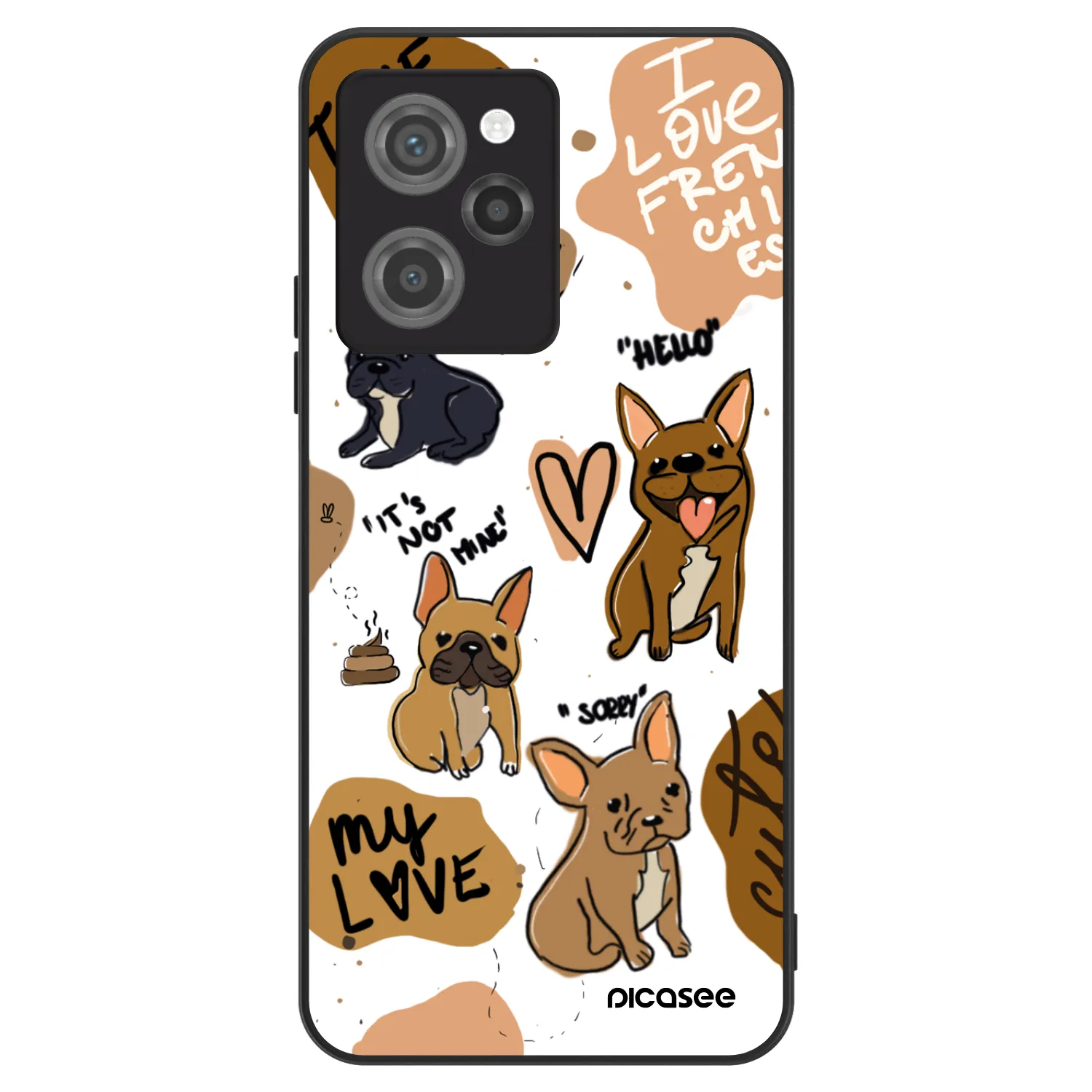 Picasee ULTIMATE CASE για Xiaomi Poco X5 Pro - Frenchies