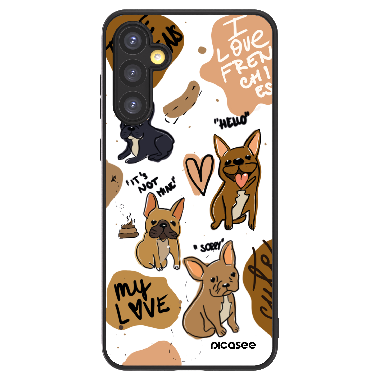 Picasee ULTIMATE CASE για Samsung Galaxy A34 5G A346B - Frenchies