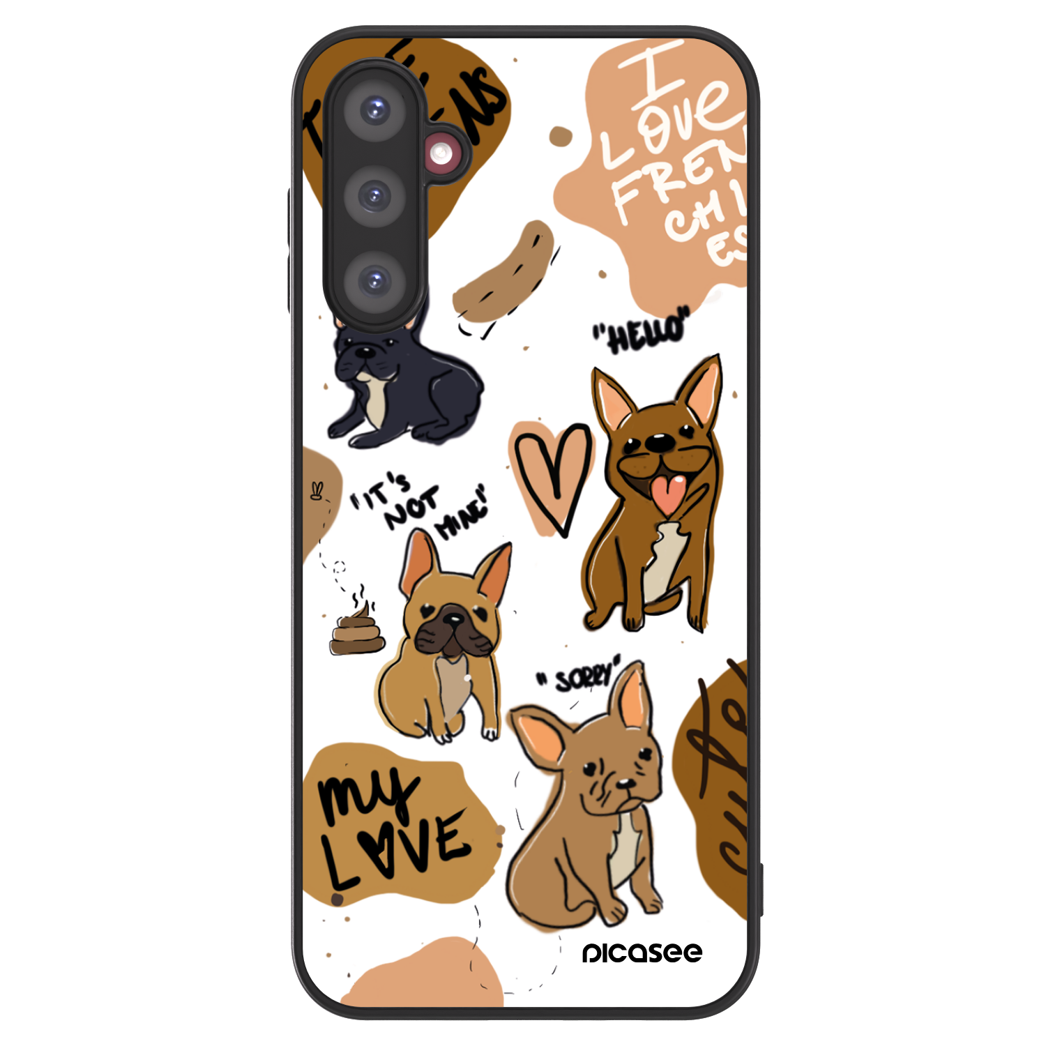 Picasee ULTIMATE CASE για Samsung Galaxy A14 5G A146P - Frenchies