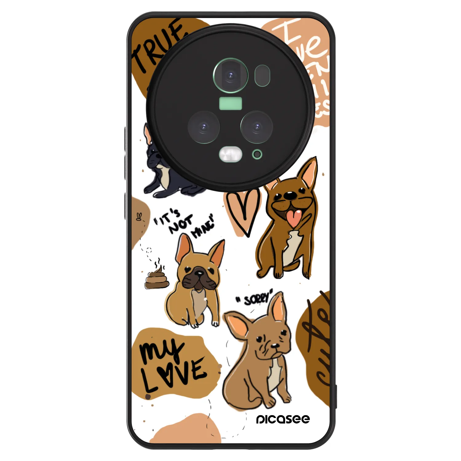 Picasee ULTIMATE CASE για Honor Magic5 Pro - Frenchies