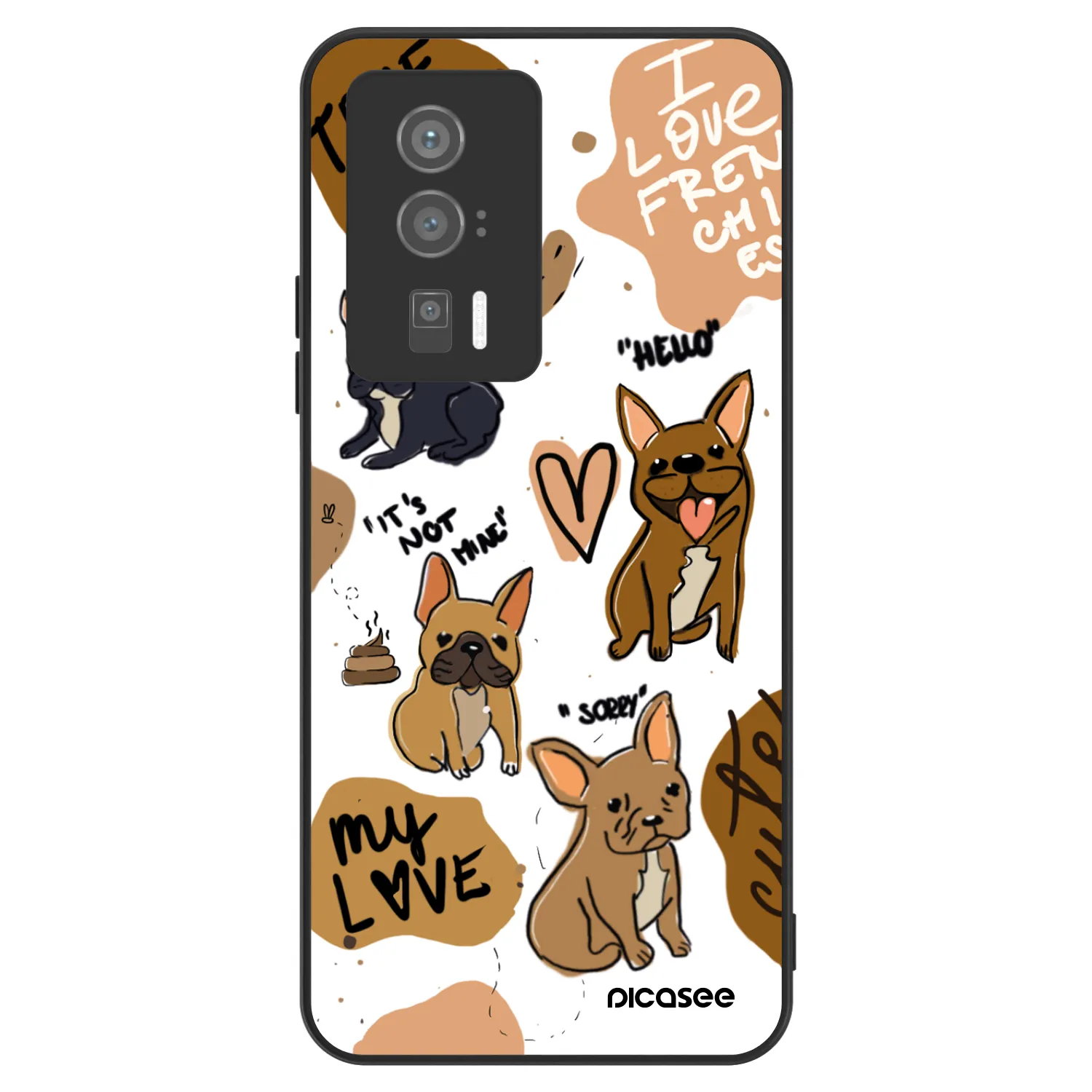 Picasee ULTIMATE CASE για Xiaomi Poco F5 Pro 5G - Frenchies
