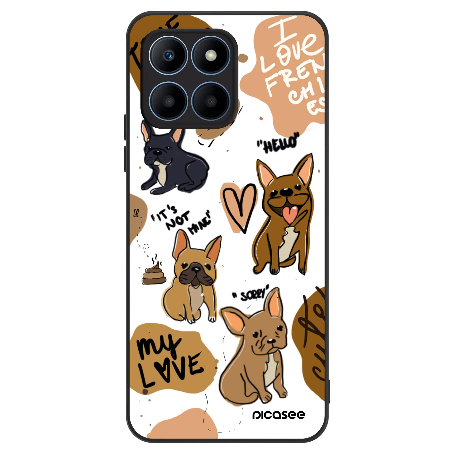 Picasee ULTIMATE CASE για Honor 70 Lite - Frenchies