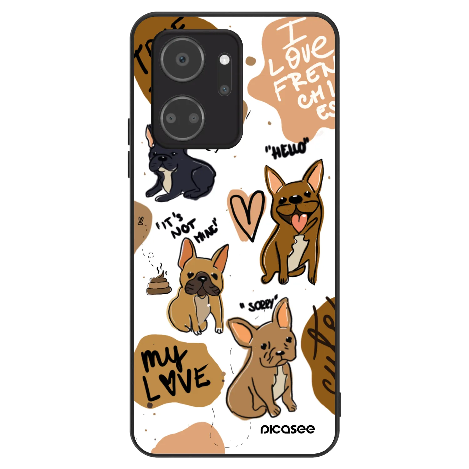 Picasee ULTIMATE CASE για Honor X7a - Frenchies