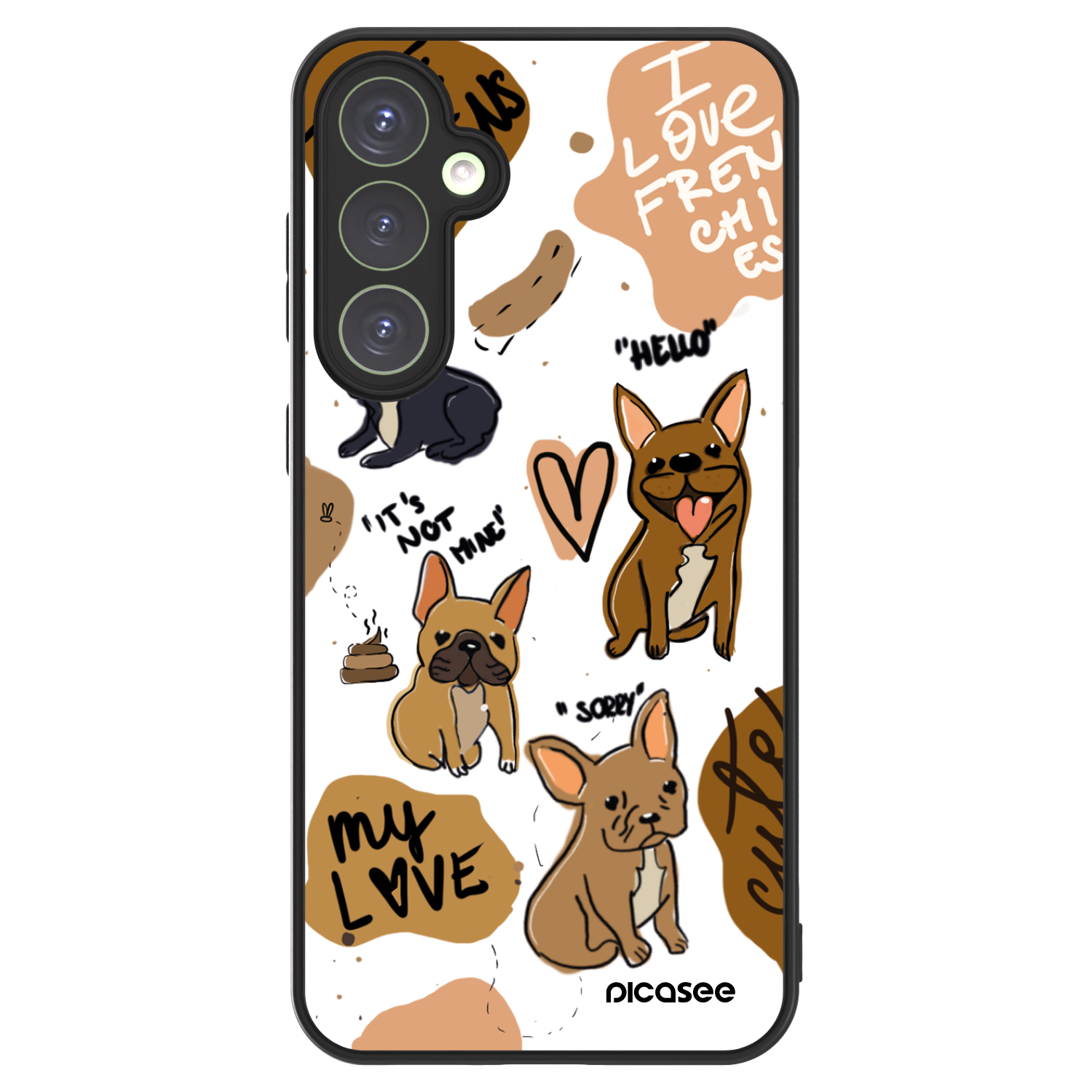 Picasee ULTIMATE CASE για Samsung Galaxy S23 FE S711B - Frenchies