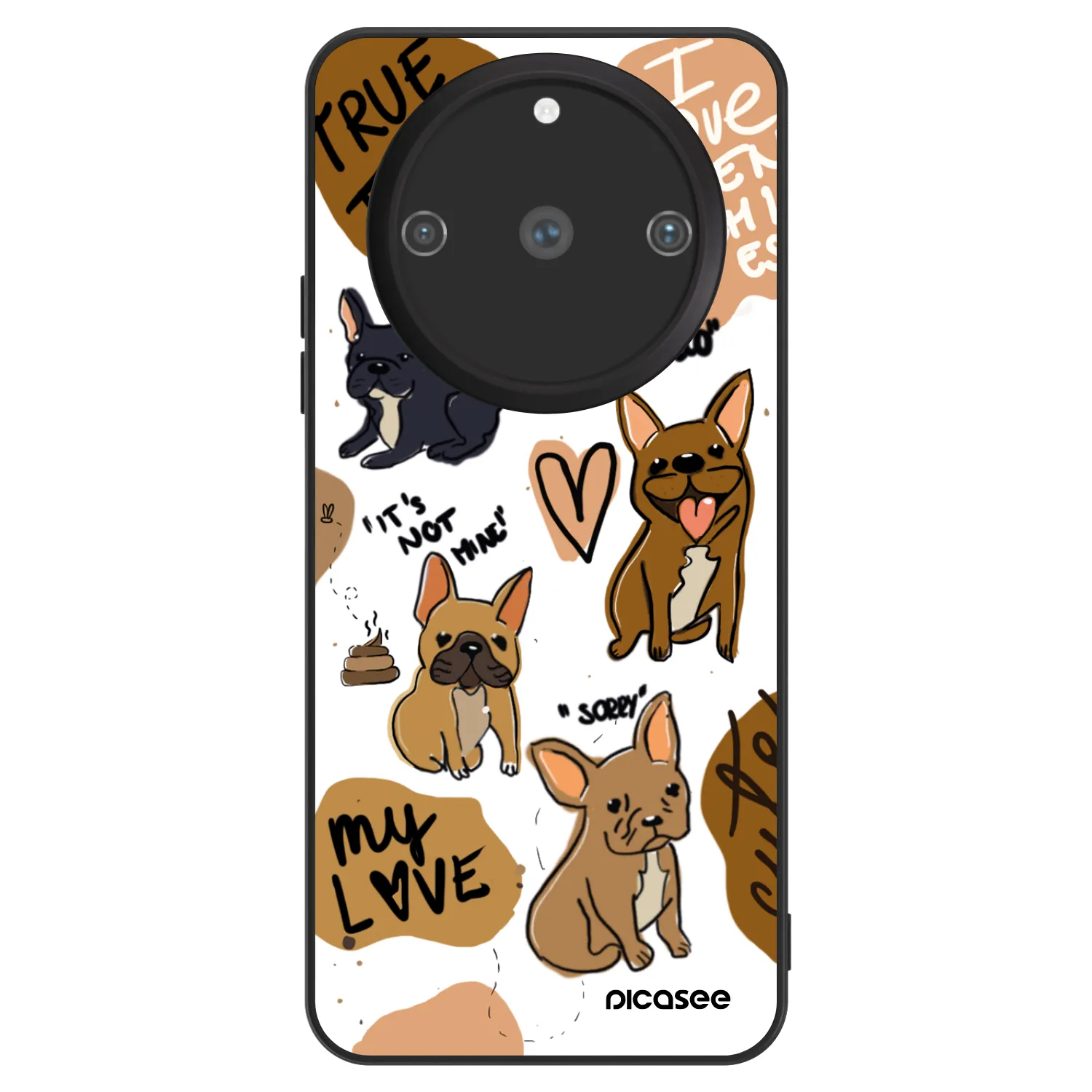 Picasee ULTIMATE CASE για Realme 11 Pro+ - Frenchies