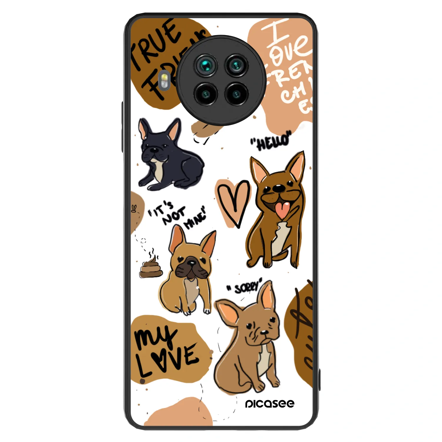 Picasee ULTIMATE CASE για Xiaomi Mi 10T Lite - Frenchies