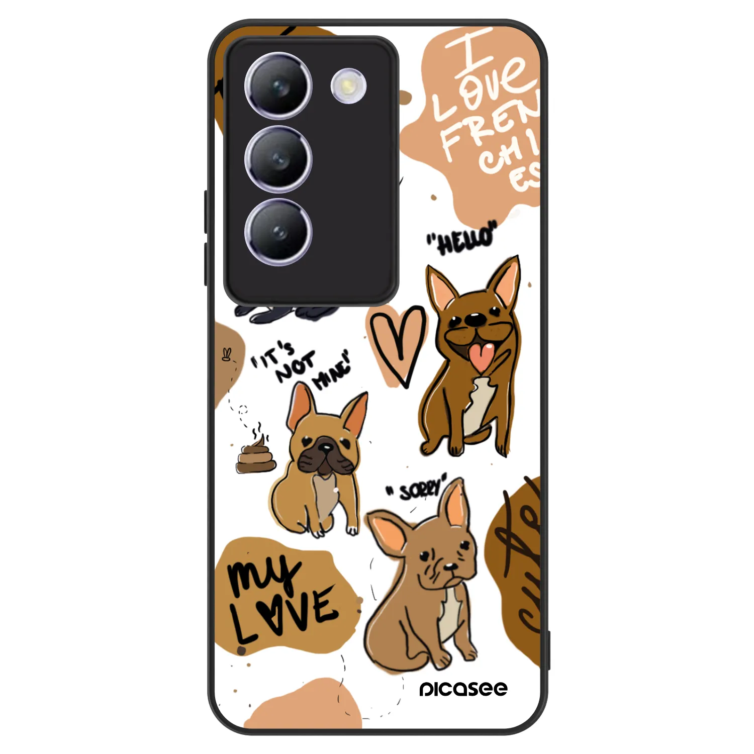 Picasee ULTIMATE CASE για Vivo V40 SE 5G - Frenchies