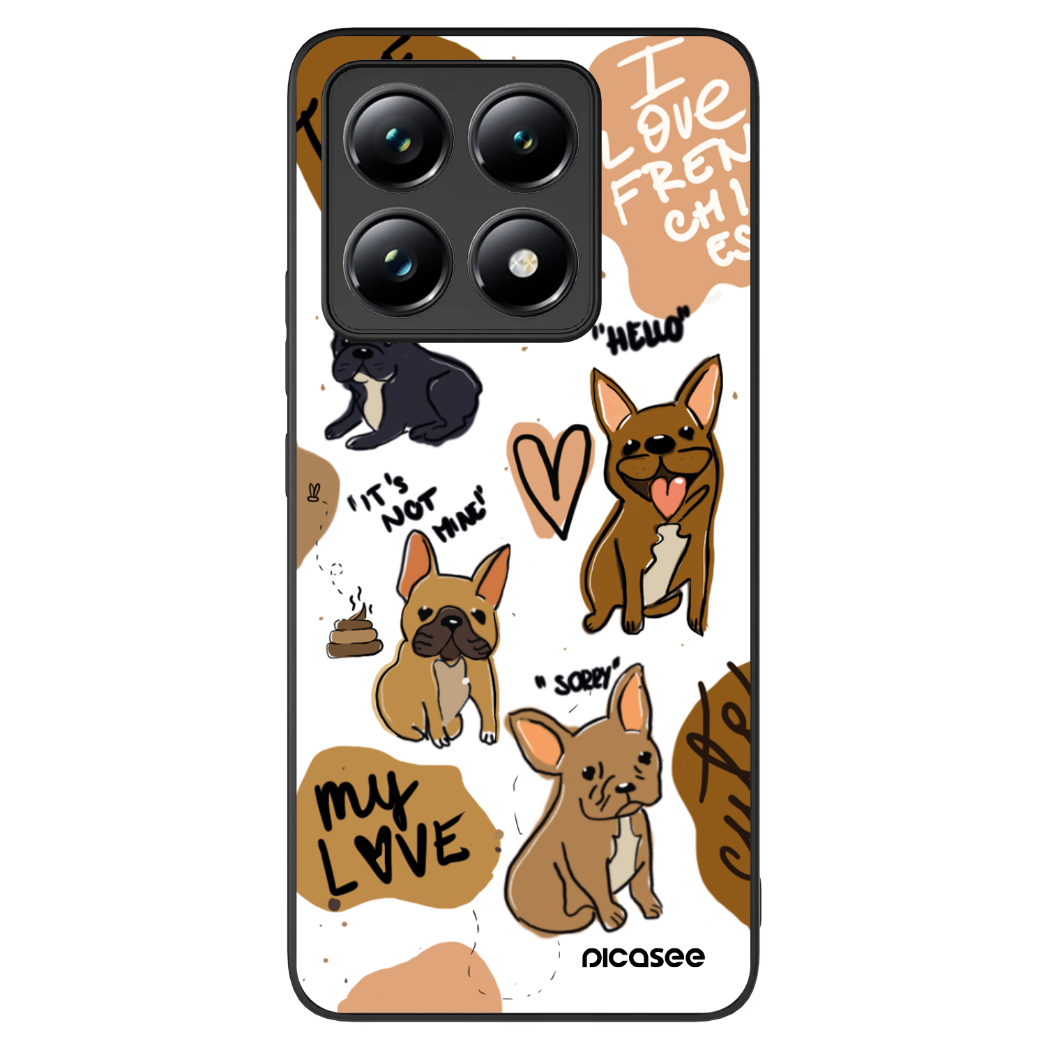 Picasee ULTIMATE CASE για Xiaomi 14T - Frenchies