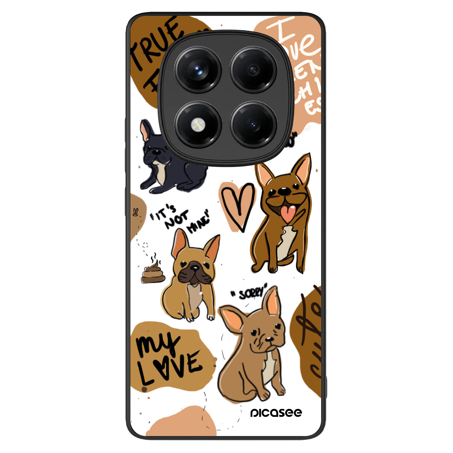 Picasee ULTIMATE CASE για Xiaomi Redmi Note 14 Pro+ 5G - Frenchies