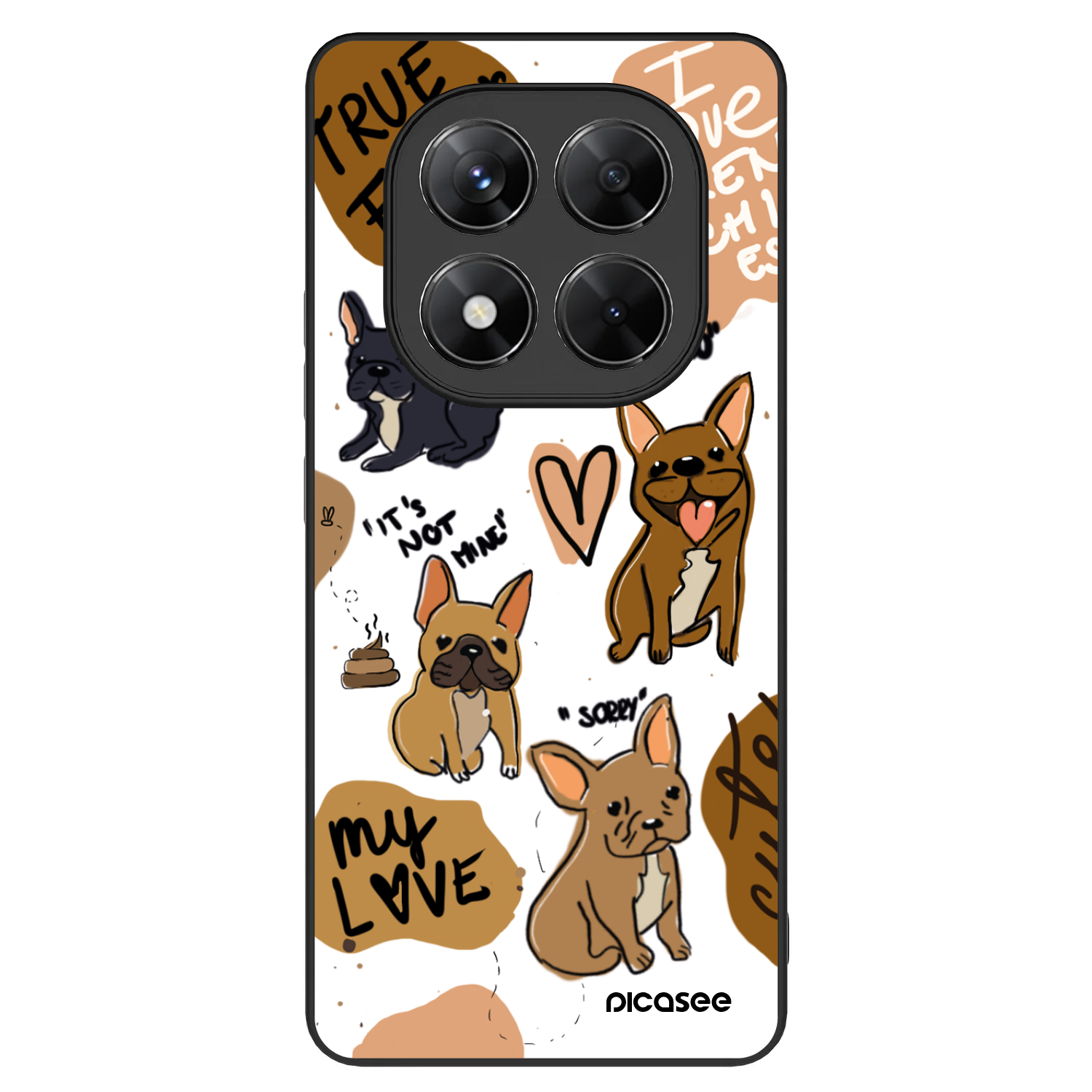 Picasee ULTIMATE CASE για Xiaomi Redmi Note 14 Pro 5G - Frenchies