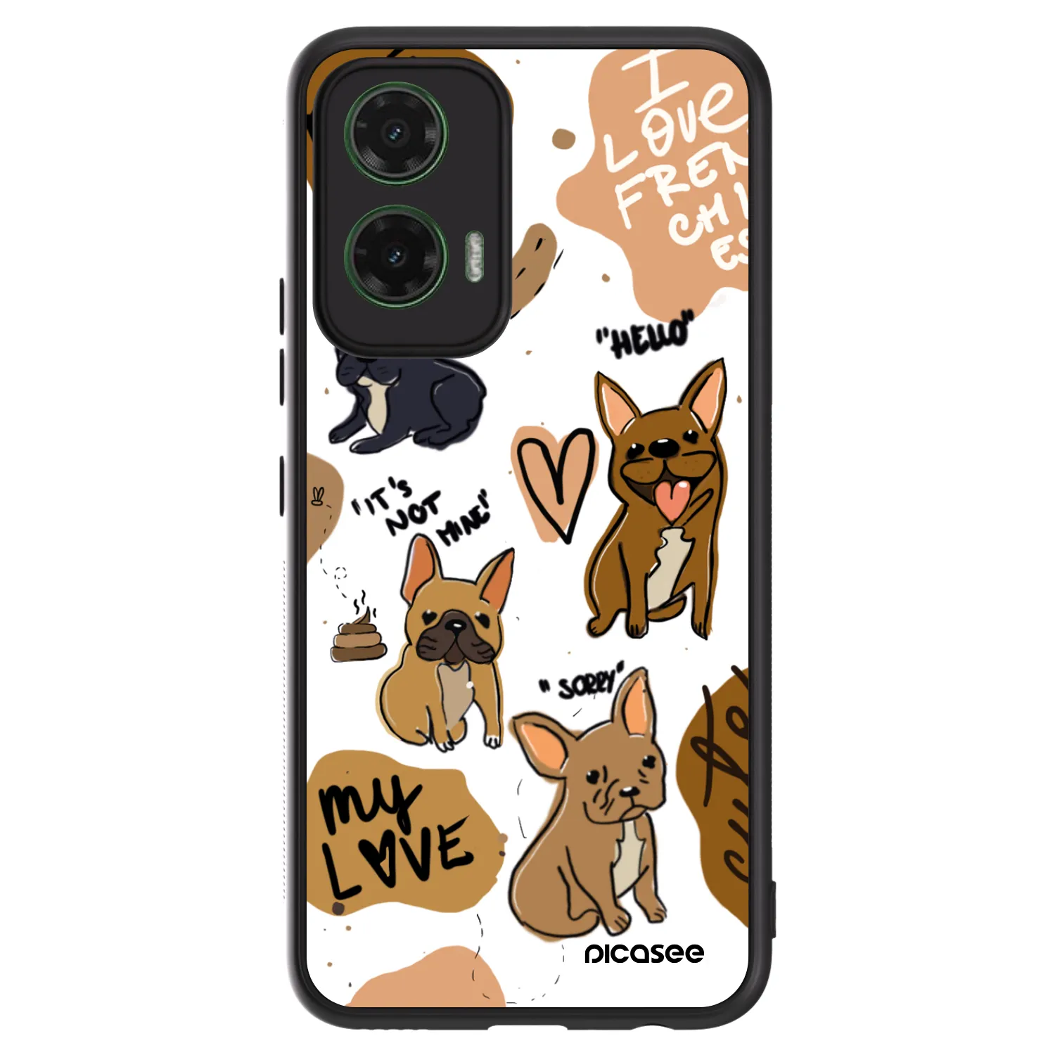 Picasee ULTIMATE CASE για Motorola Moto G35 5G - Frenchies