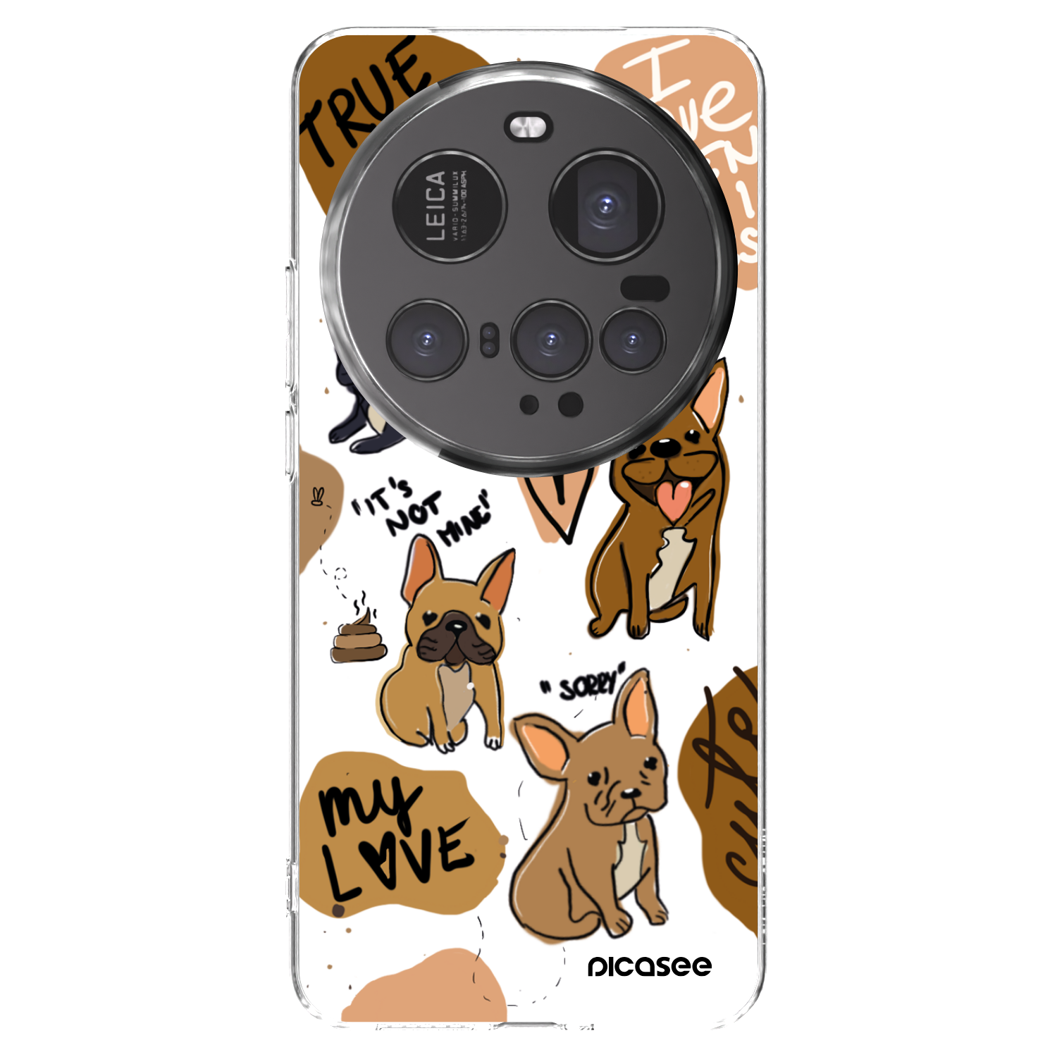 Picasee διαφανής θήκη σιλικόνης Xiaomi 15 Ultra - Frenchies