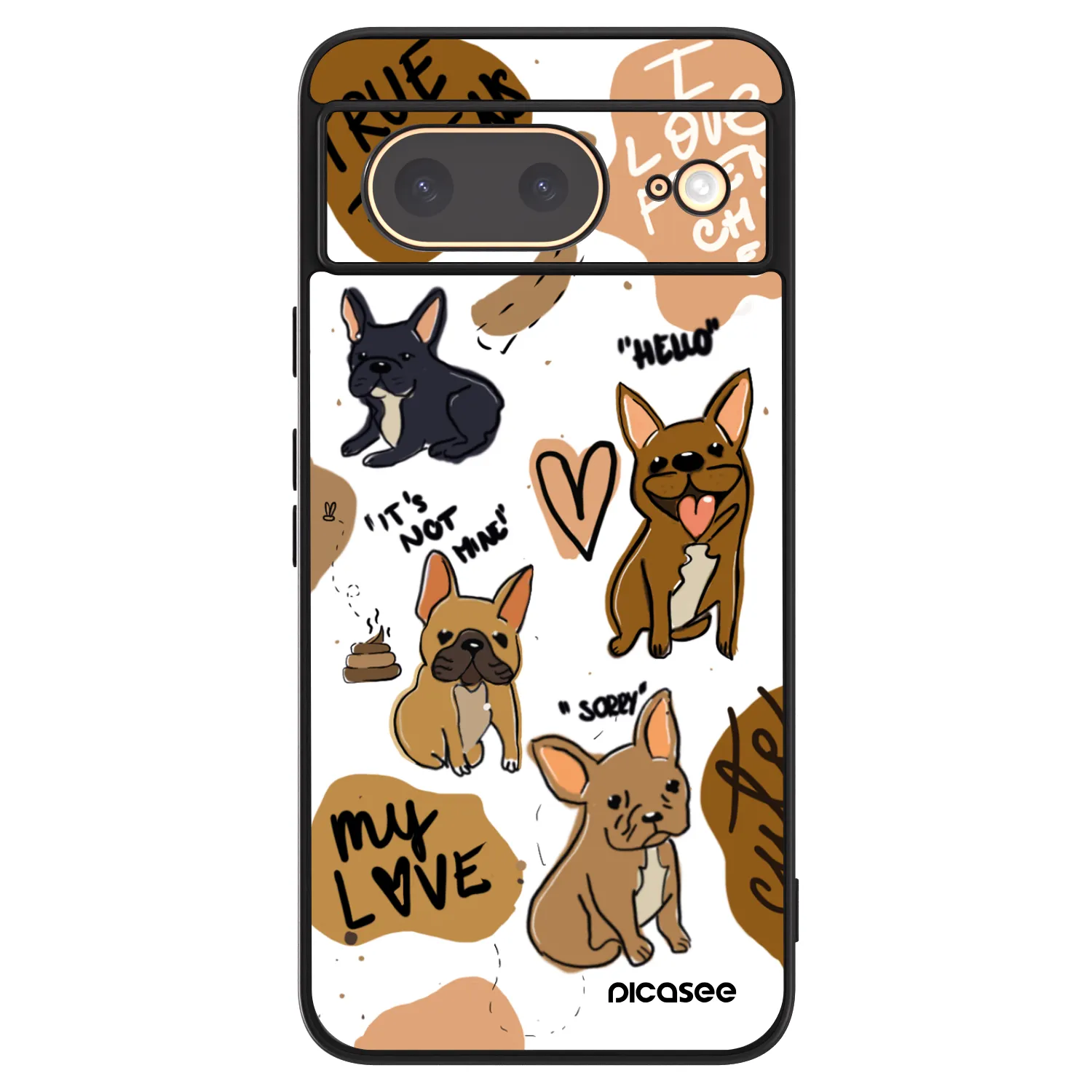 Picasee ULTIMATE CASE για Google Pixel 8 - Frenchies