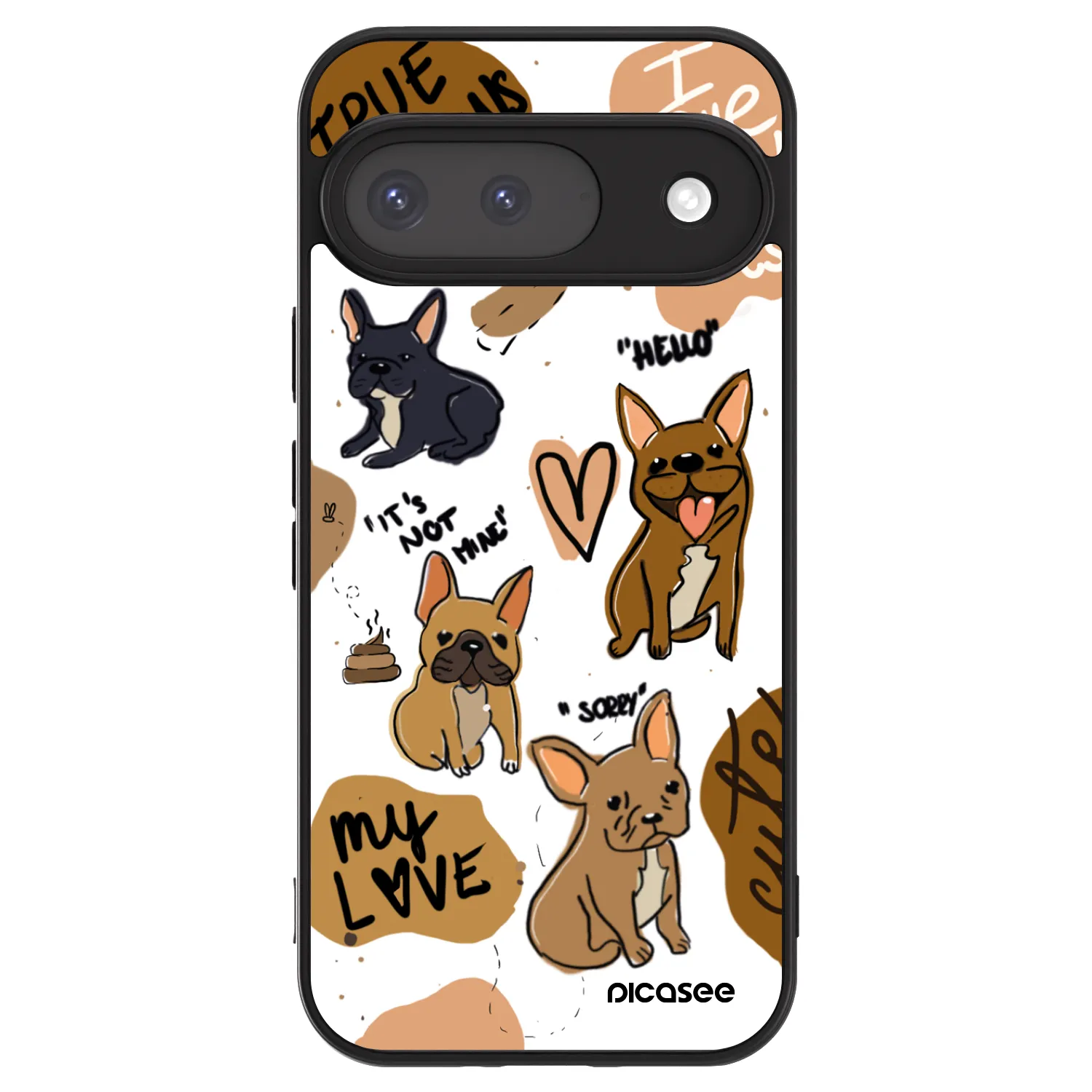 Picasee ULTIMATE CASE για Google Pixel 9 - Frenchies