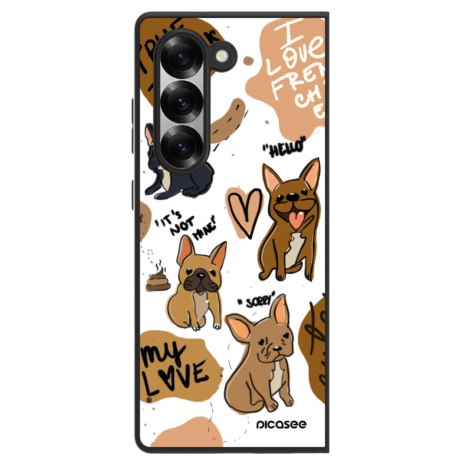 Picasee ULTIMATE CASE για Samsung Galaxy Z Fold6 5G - Frenchies
